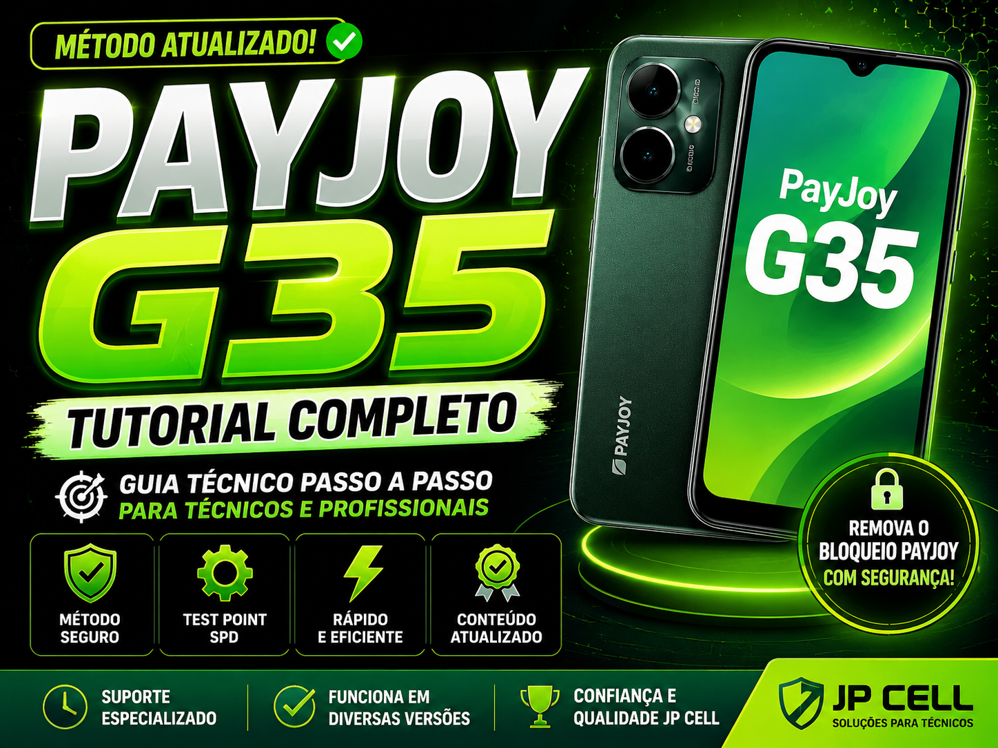 🚀 PAYJOY G35 – TUTORIAL COMPLETO + PROGRAMA = ARQUIVO