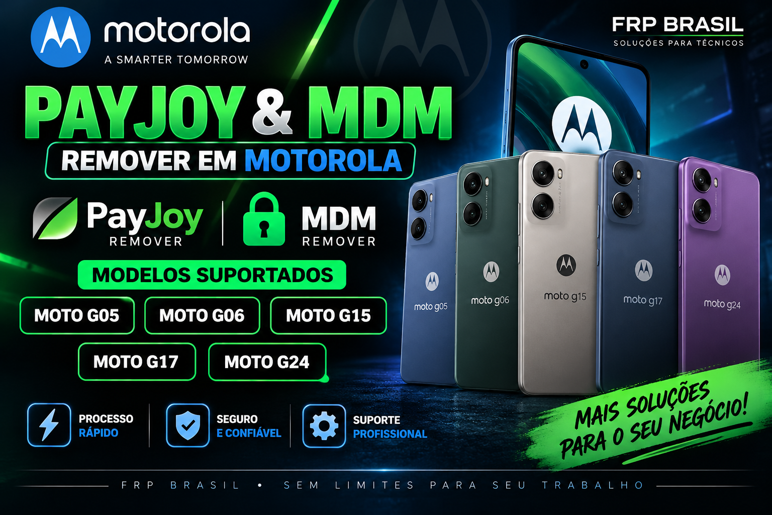 🔥 PAYJOY & MDM – MOTOROLA 📱  TUTORIAL COMPLETO + PROGRAMA = ARQUIVOS