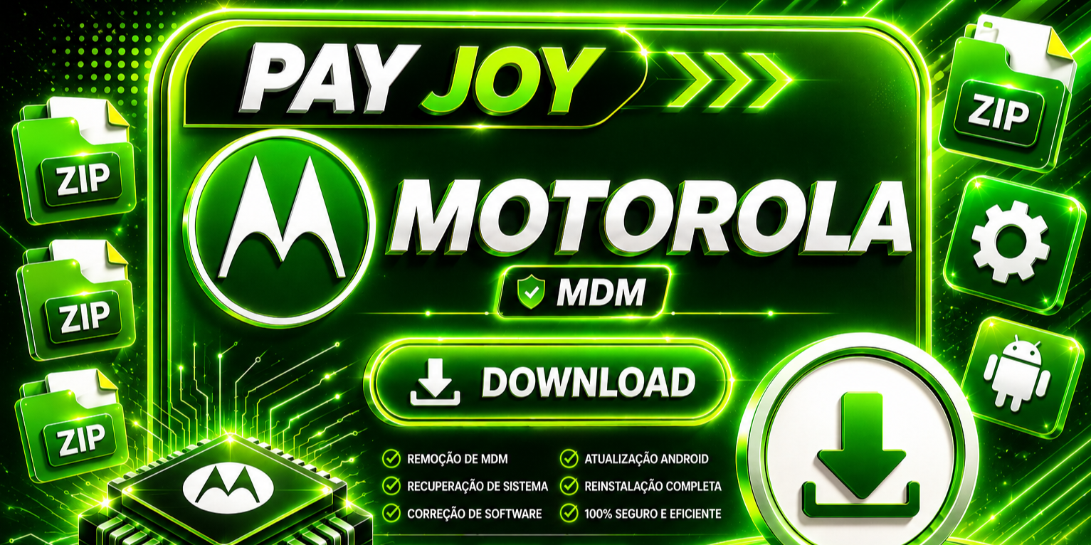 📂 Arquivos para REMOVER PAYJOY + DIMO + MDM MOTOROLA SEM ERROS | TELA VERDE E TELA PRETA ✅