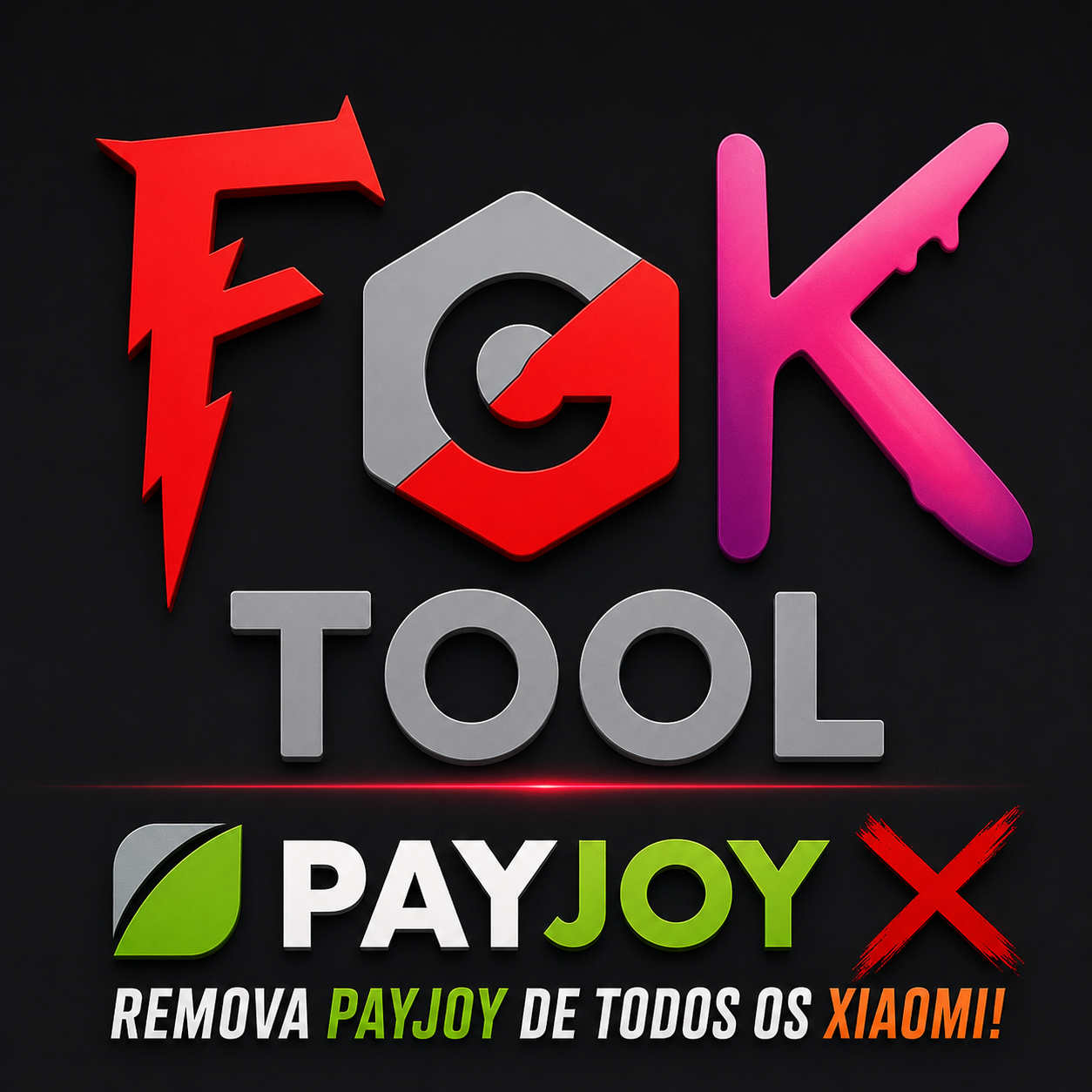 Ferramenta FCK Xiaomi FRP + PAY JOY (Usuário Existente)  SERVIDOR  PARA FRP E PAYJOY