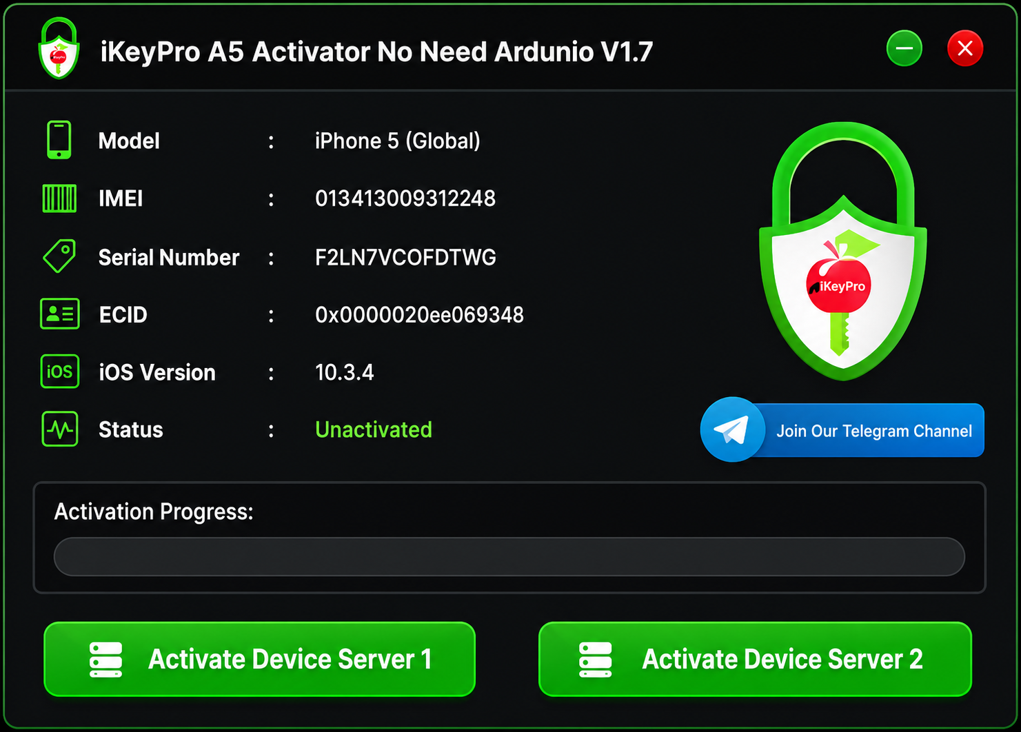 iKeyPro A12+ Activator ▪ iPhone XR TO 17 Pro Max & iPads All Models Without Signal [Windows Tool]
