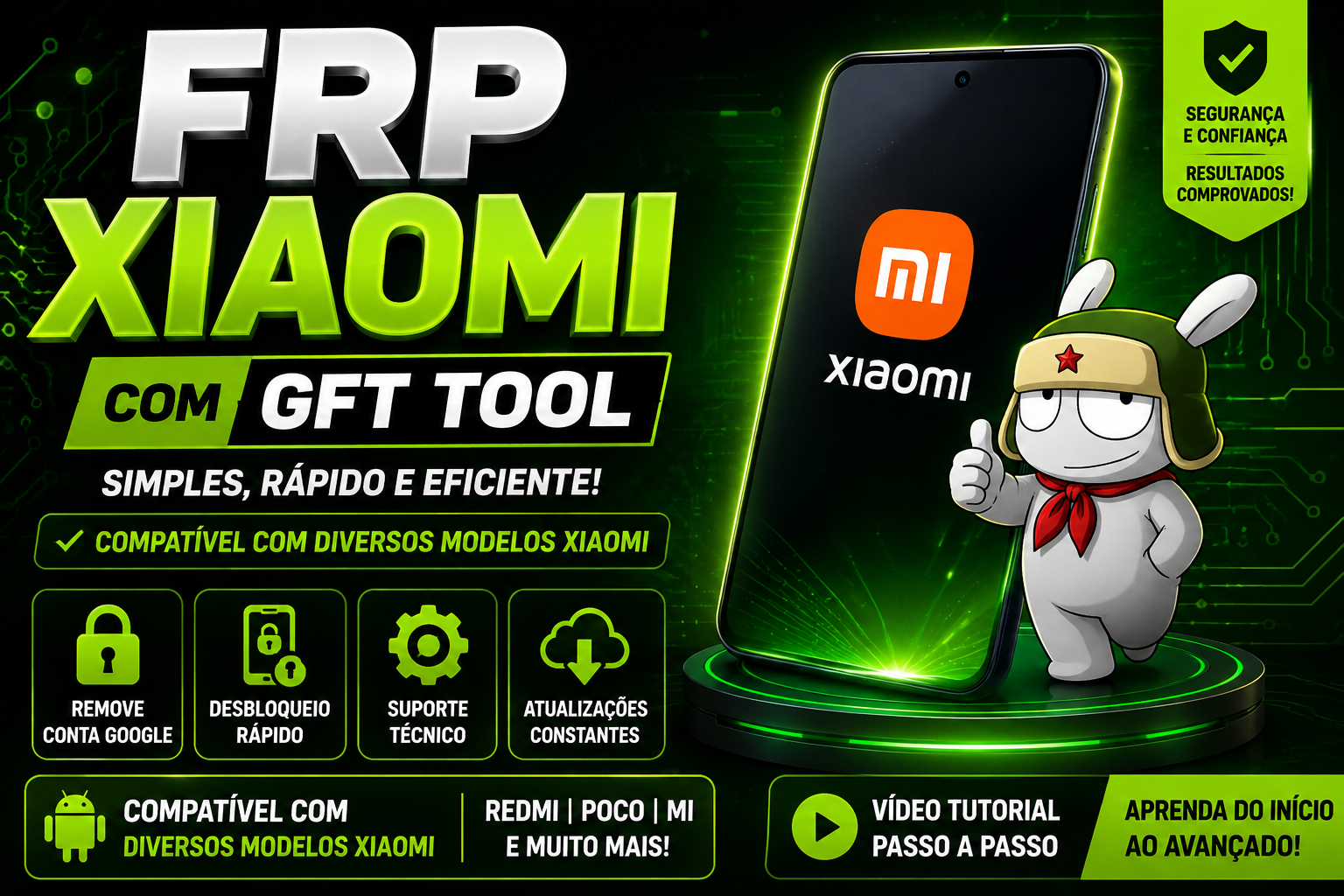 GFT TOOL  Credits XIAOMI FRP -- USUARIO EXISTENTE - 4 CREDITO CADA FRP - Instant Delivery