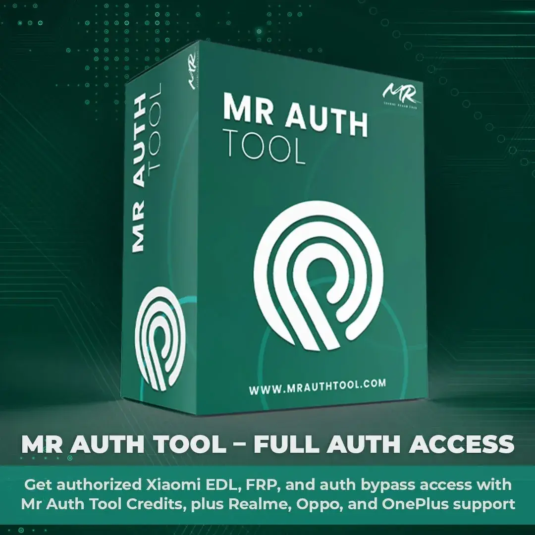 MR Auth Tool - Credits Xiaomi FLASH, FRP, EFS [FRP WEB]  Realme Auth Server  Online SERVE 2 🔥 ⚡